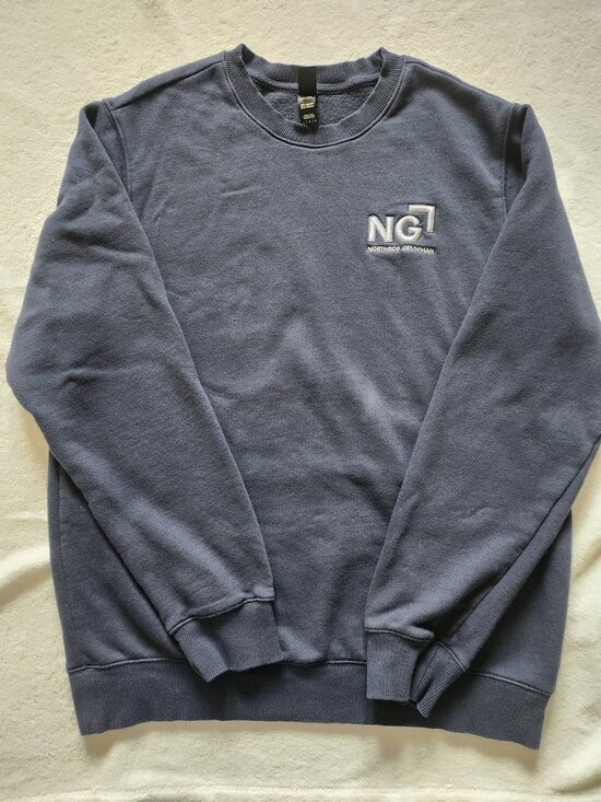 Northrop Grumman Sweatshirt F/A-18 F-5 T-38 Sustainment Navy Crewneck Size L